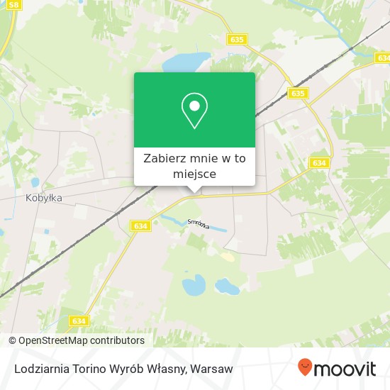 Mapa Lodziarnia Torino Wyrób Własny