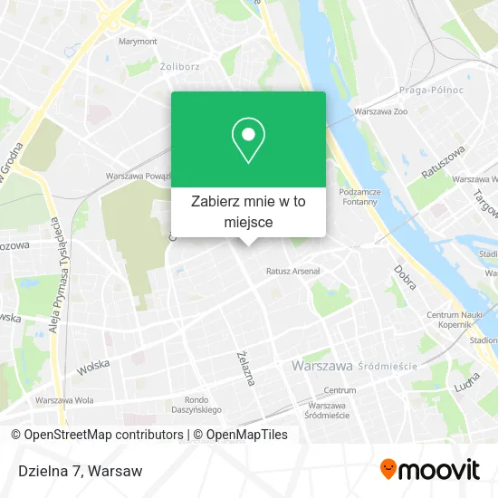 Mapa Dzielna 7