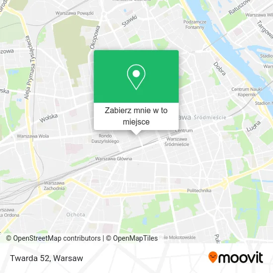 Mapa Twarda 52