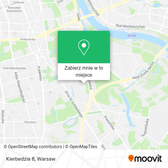 Mapa Kierbedzia 8