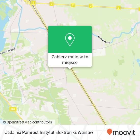 Mapa Jadalnia Pamrest Instytut Elektroniki