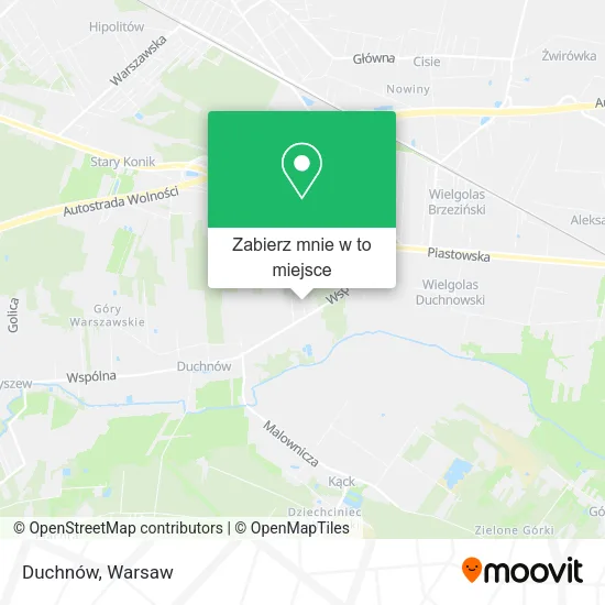 Mapa Duchnów