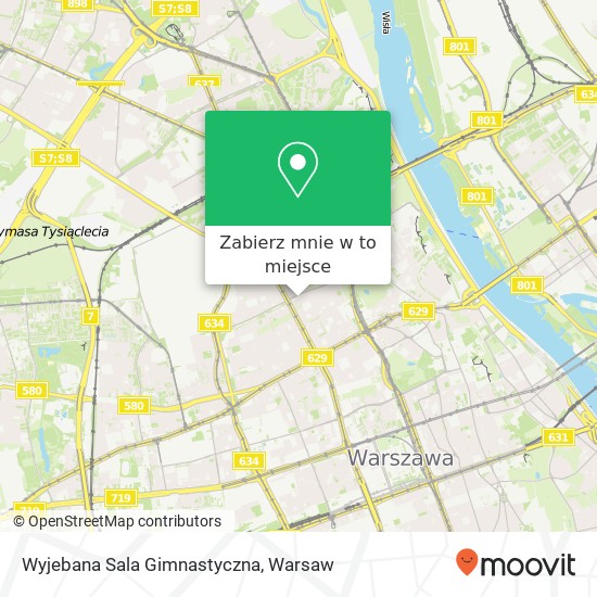 Mapa Wyjebana Sala Gimnastyczna