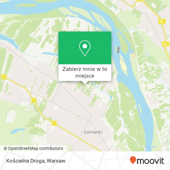 Mapa Kościelna Droga