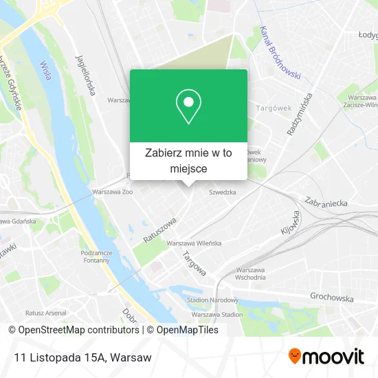 Mapa 11 Listopada 15A