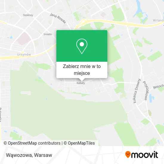 Mapa Wąwozowa