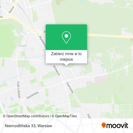 Mapa Niemodlińska 33