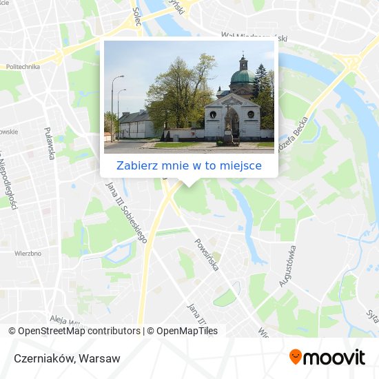 Mapa Czerniaków