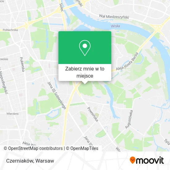 Mapa Czerniaków