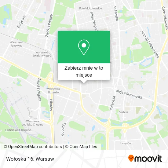 Mapa Wołoska 16