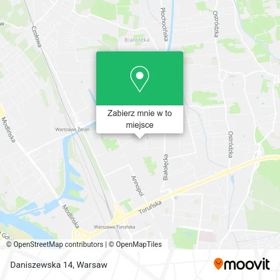 Mapa Daniszewska 14