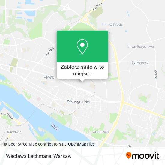 Mapa Wacława Lachmana