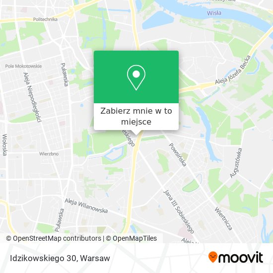 Mapa Idzikowskiego 30