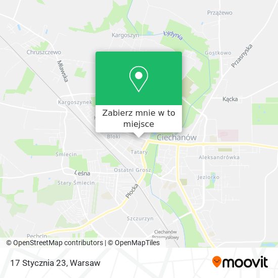 Mapa 17 Stycznia 23