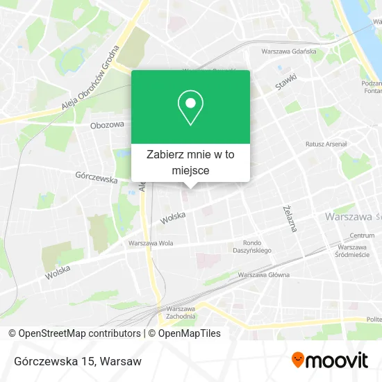 Mapa Górczewska 15