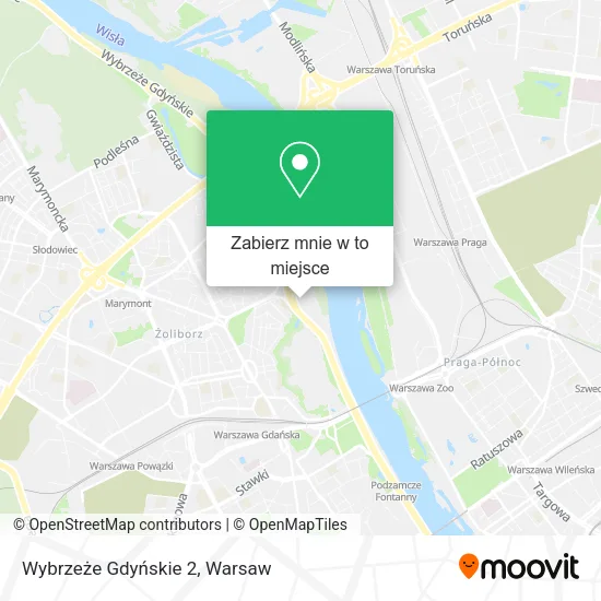 Mapa Wybrzeże Gdyńskie 2