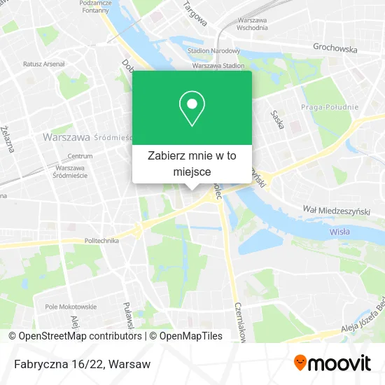 Mapa Fabryczna 16/22