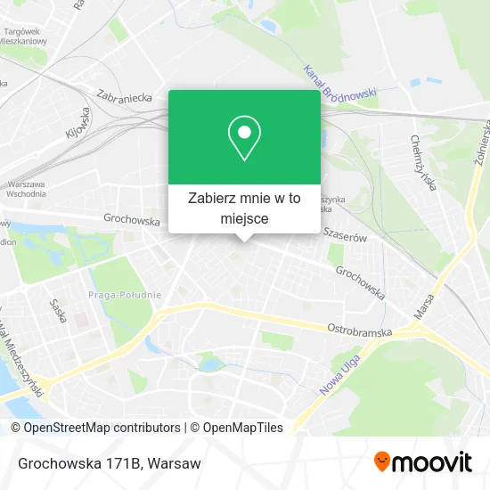 Mapa Grochowska 171B