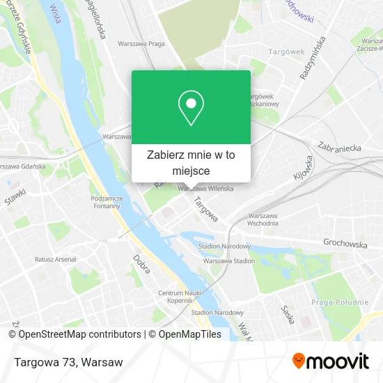 Mapa Targowa 73