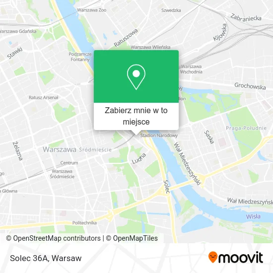 Mapa Solec 36A