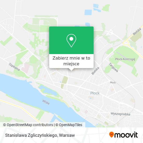 Mapa Stanisława Zgliczyńskiego