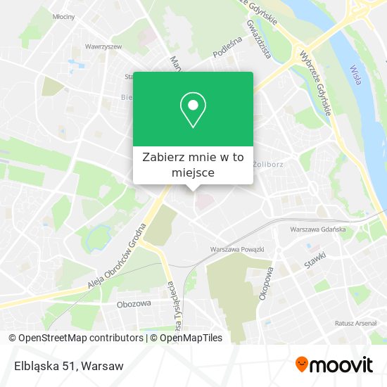 Mapa Elbląska 51