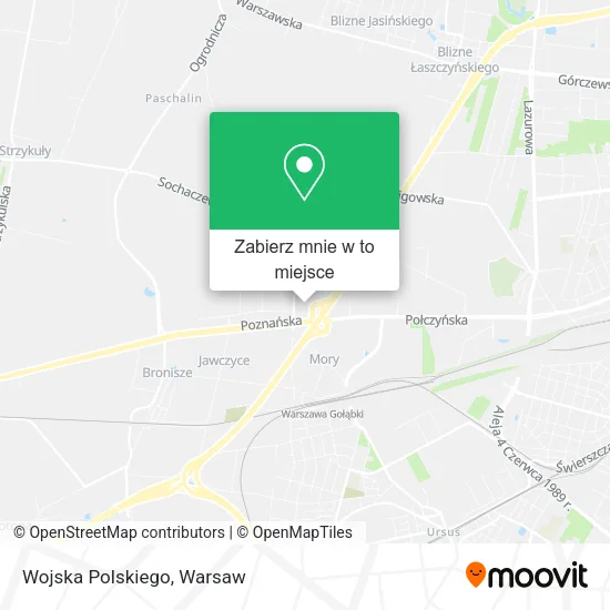 Mapa Wojska Polskiego