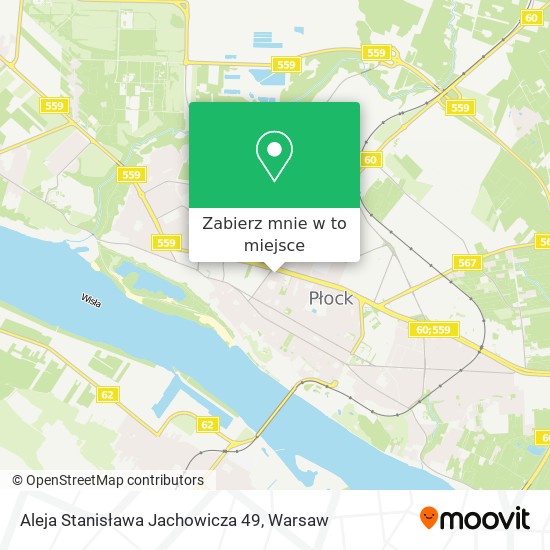 Mapa Aleja Stanisława Jachowicza 49