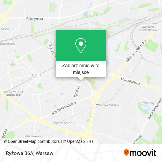 Mapa Ryżowa 36A