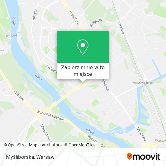 Mapa Myśliborska