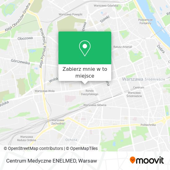 Mapa Centrum Medyczne ENELMED