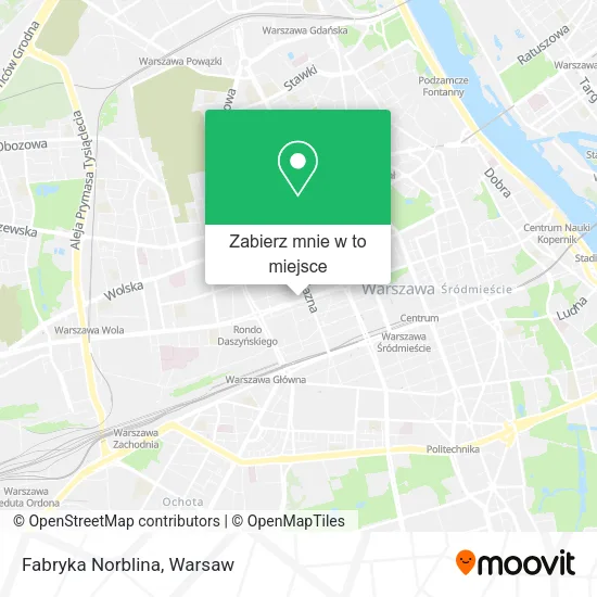 Mapa Fabryka Norblina