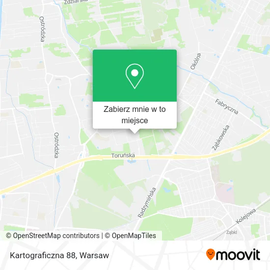 Mapa Kartograficzna 88