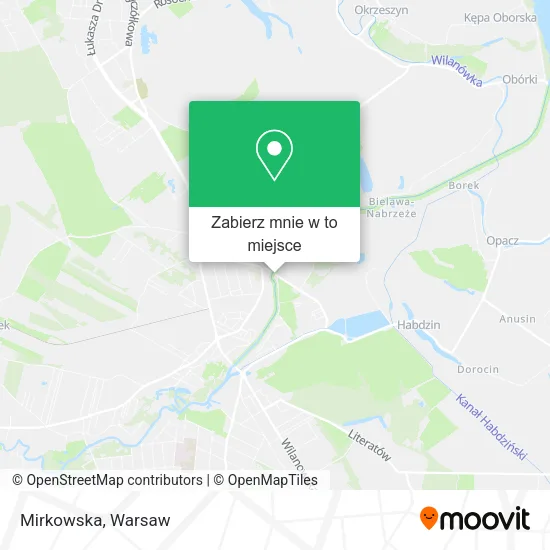 Mapa Mirkowska