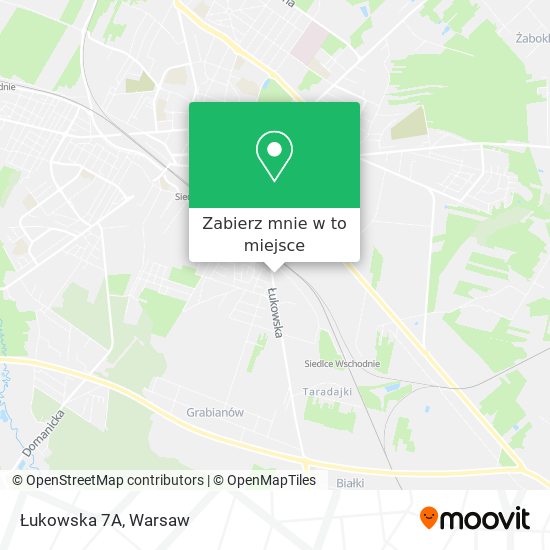 Mapa Łukowska 7A