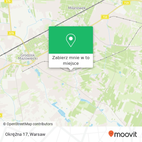 Mapa Okrężna 17