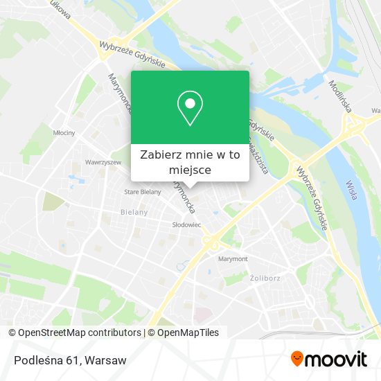 Mapa Podleśna 61