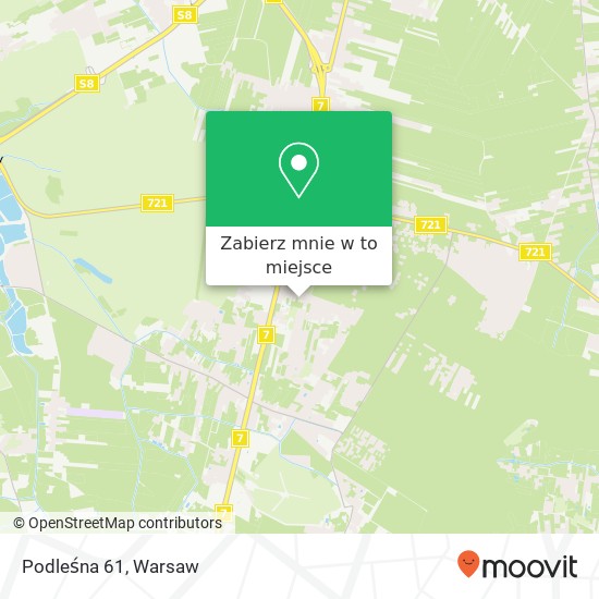 Mapa Podleśna 61