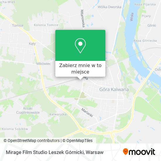 Mapa Mirage Film Studio Leszek Górnicki