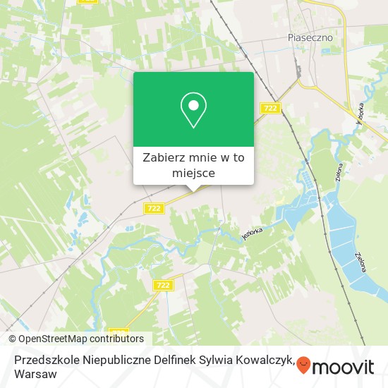 Mapa Przedszkole Niepubliczne Delfinek Sylwia Kowalczyk