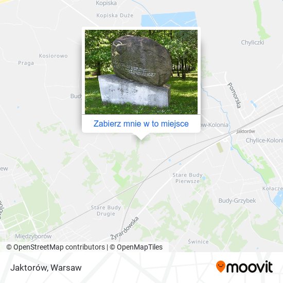 Mapa Jaktorów