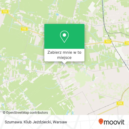 Mapa Szumawa. Klub Jeździecki