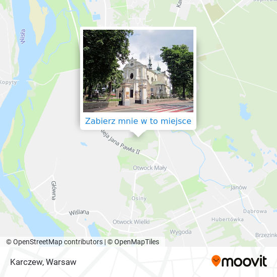 Mapa Karczew