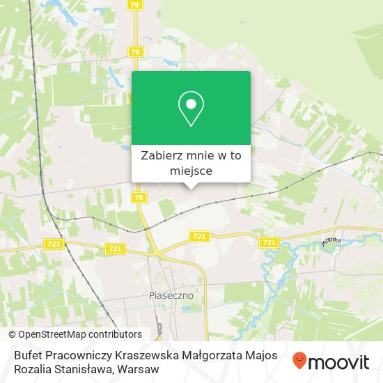 Mapa Bufet Pracowniczy Kraszewska Małgorzata Majos Rozalia Stanisława