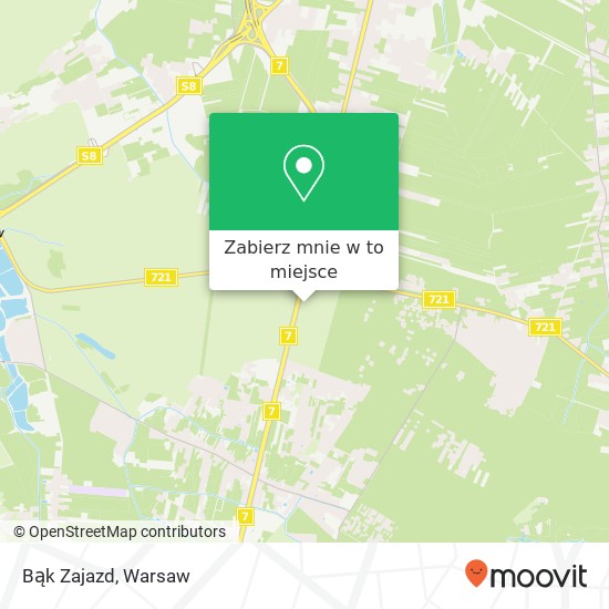 Mapa Bąk Zajazd