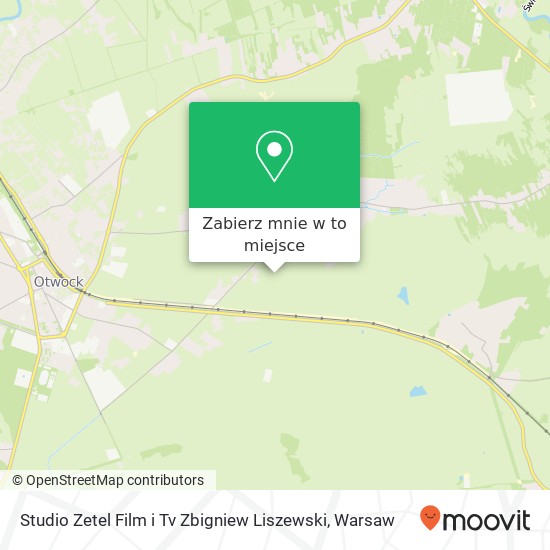 Mapa Studio Zetel Film i Tv Zbigniew Liszewski