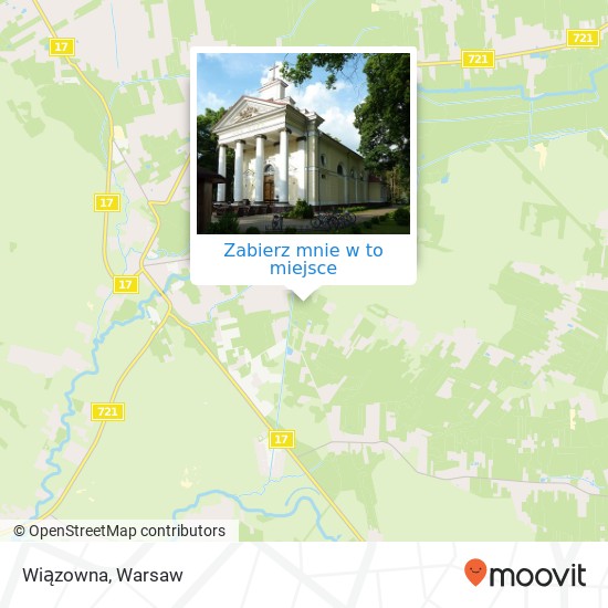 Mapa Wiązowna