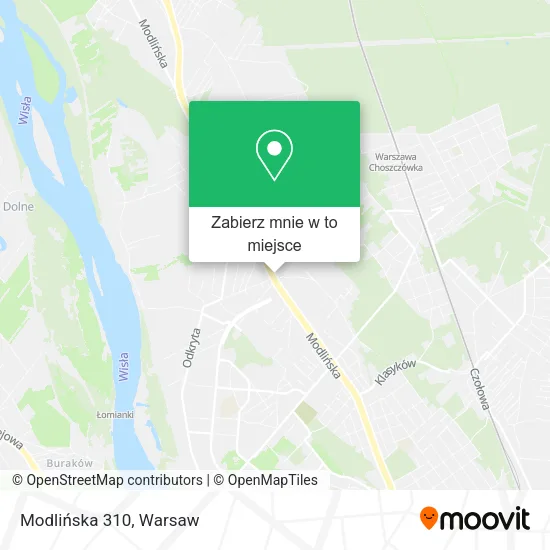Mapa Modlińska 310