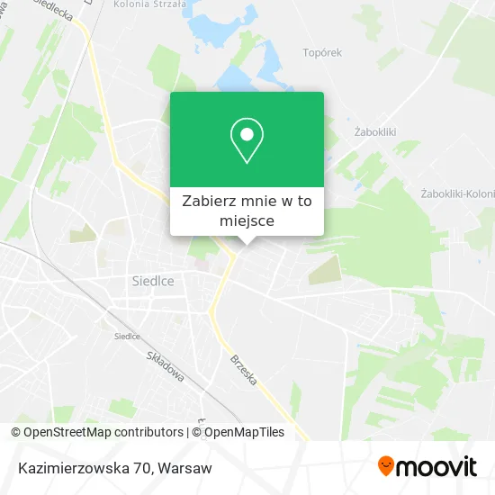 Mapa Kazimierzowska 70