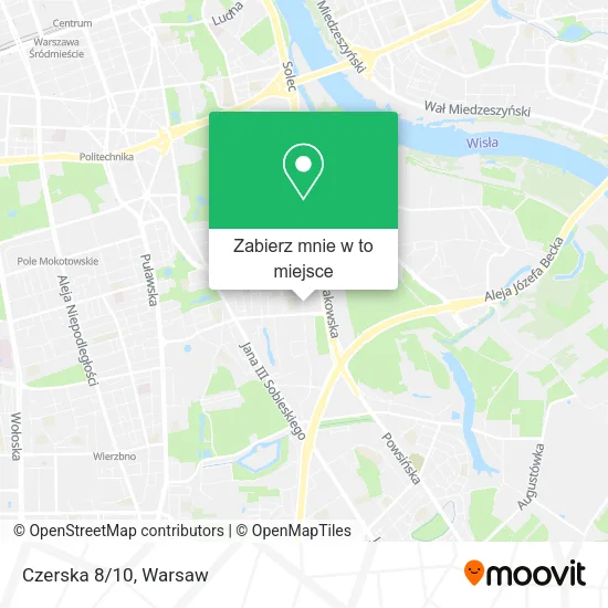 Mapa Czerska 8/10